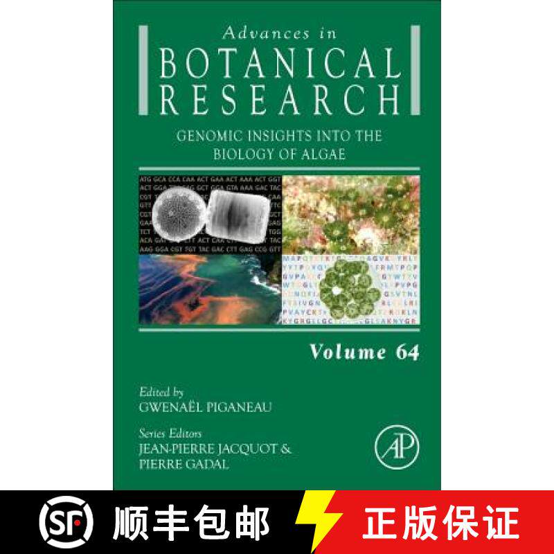 【3-4周达】Genomic Insights Into the Biology of Algae: Volume 64 [9780123914996]