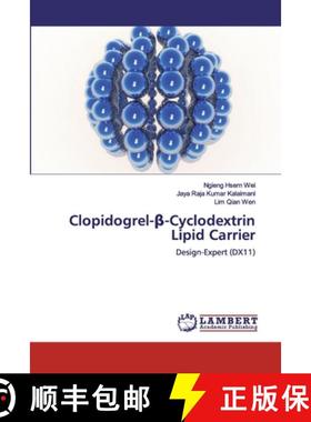 预订 Clopidogrel-β-Cyclodextrin Lipid Carrier [9786200103000]