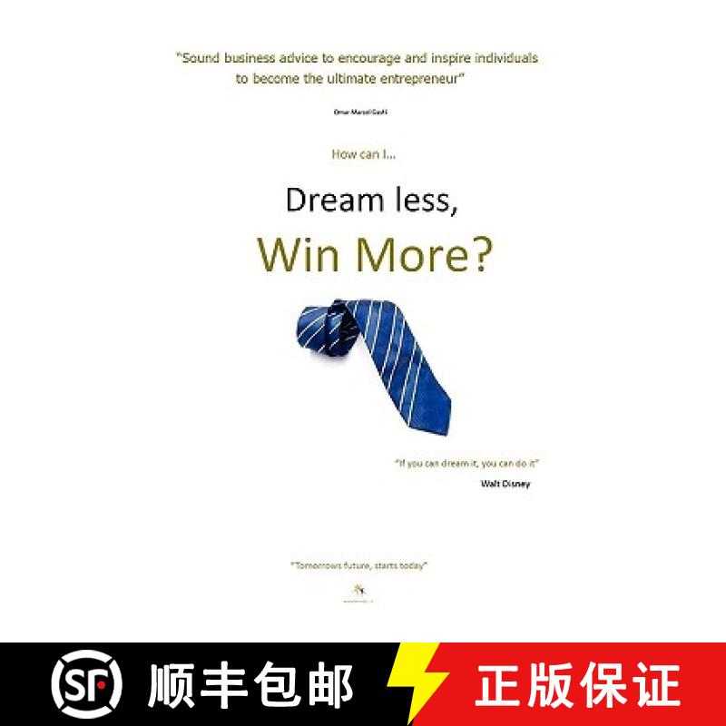 【2-3周达】Dream less, Win more [9780955986703]