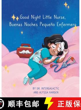 预订 Good Night Little Nurse, Buenas Noches, Pequeño Enfermero [9798330226795]