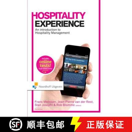 【3-4周达】Hospitality Experience: An introduction to hospitality management [9789001813857]