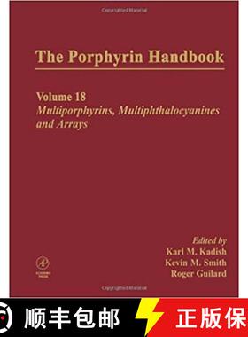 【3-4周达】精装 Porphyrin Handbook: Multporphyrins, Multiphthalocyanines and Arrays - The Porphyrin H... [9780123932280]