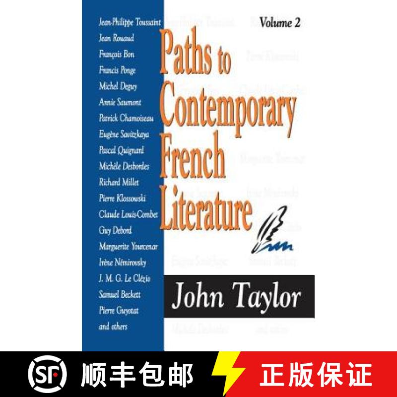 【3-4周达】Paths to Contemporary French Literature: Volume 2 [9780765803702]