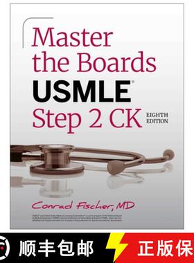 【3-4周达】Master the Boards USMLE Step 2 Ck, Eighth Edition [9781506289786]