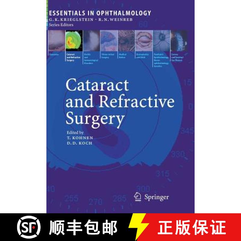 【3-4周达】Cataract and Refractive Surgery [9783642068058]