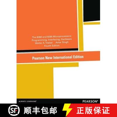 【3-4周达】8088 and 8086 Microprocessors, The: Programming, Interfacing, Software, Hardware, and Appl... [9781292040608]