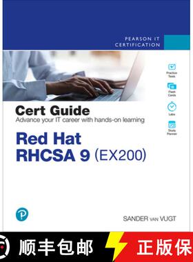 【3-4周达】Red Hat Rhcsa 9 Cert Guide: Ex200 [9780138096274]