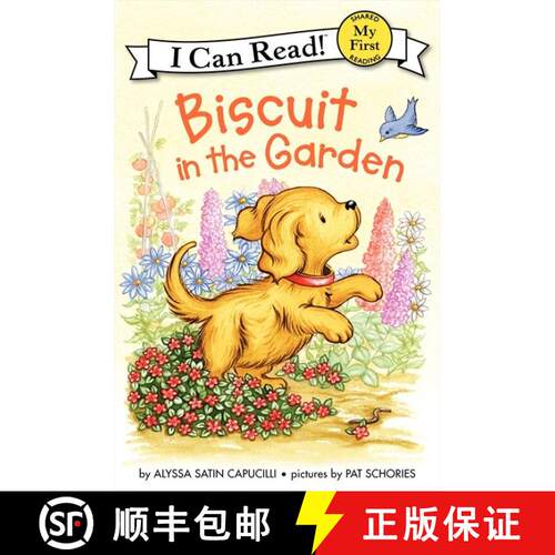 【3-4周达】精装 Biscuit in the Garden: A Springtime Book For Kids [9780061935053]