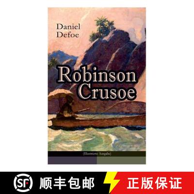 【3-4周达】Robinson Crusoe (Illustrierte Ausgabe): Abenteuer-Klassiker [9788026863304]