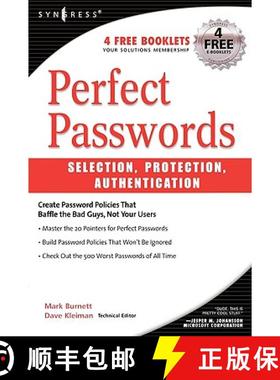 【3-4周达】Perfect Passwords: Selection, Protection, Authentication [9781597490412]