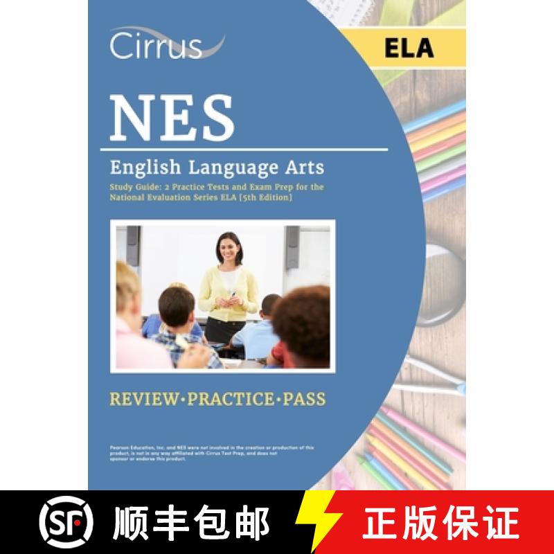 预订 NES English Language Arts Study Guide: 2 Practice Tests and Exam Prep for the National Evaluatio... [9781637986134]