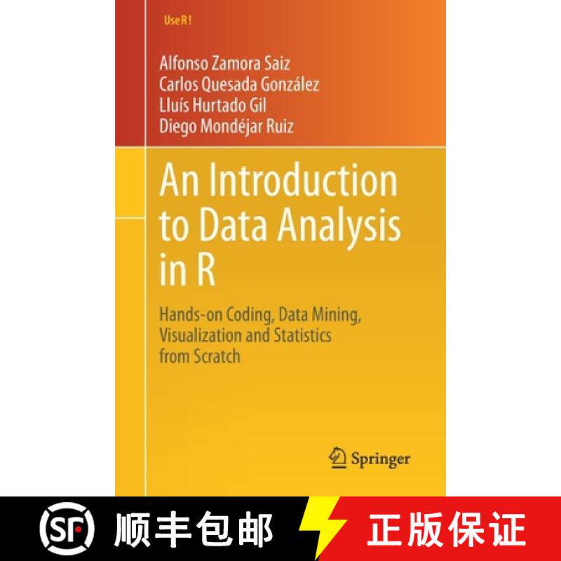 【3-4周达】An Introduction to Data Analysis in R : Hands-on Coding, Data Mining, Visualization and St... [9783030489960]