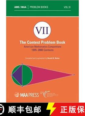 【3-4周达】The Contest Problem Book VII : American Mathematics Competitions, 1995-2000 Contests [9781470449704]