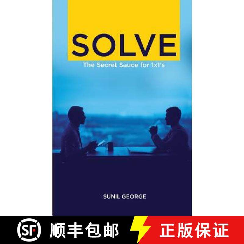 【3-4周达】Solve: The Secret Sauce for 1 X 1s [9781732328785]
