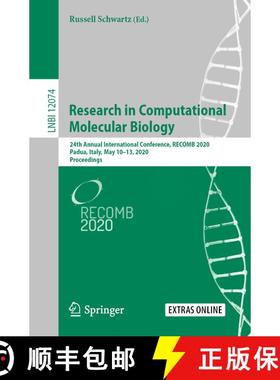 【3-4周达】Research in Computational Molecular Biology : 24th Annual International Conference, RECOMB... [9783030452568]