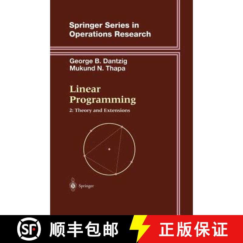 【3-4周达】Linear Programming 2 : Theory and Extensions [9780387986135]
