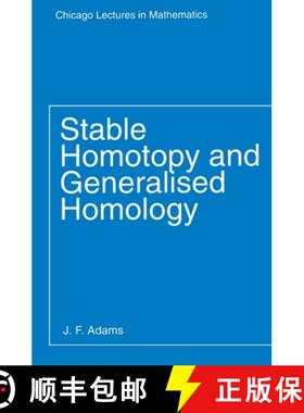 【3-4周达】Stable Homotopy and Generalised Homology [9780226005249]