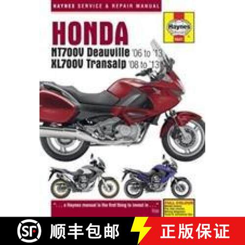 【3-4周达】Honda NT700V Deauville & XL700V Transalp (06 - 13): (06 - 13) [9781785214059]