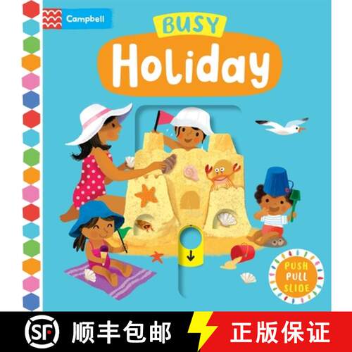 【3-4周达】Busy Holiday : A Push, Pull, Slide Book [9781035004713]