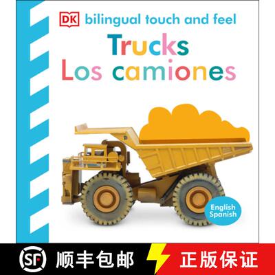 【3-4周达】Bilingual Baby Touch and Feel Truck - Los camiones [9780744094077]