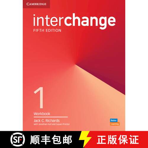 剑桥国际英语 Interchange Level 1 Workbook 练习册 [9781316622476]