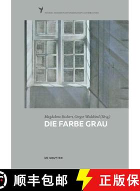 【3-4周达】Die Farbe Grau [9783110372793]