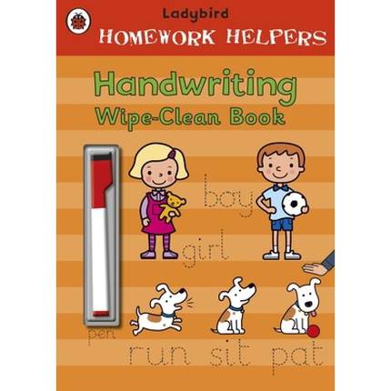 【4周达】Ladybird Homework Helpers: Handwriting Wipe-Clean Book [9781409306184]