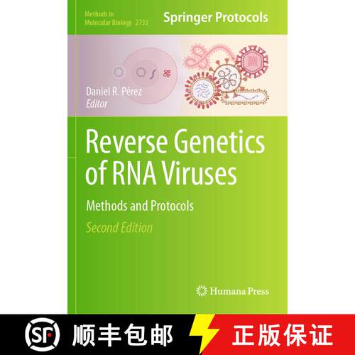 【3-4周达】Reverse Genetics of RNA Viruses: Methods and Protocols (Second Edition 2024) [9781071635353]