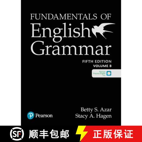 【3-4周达】Azar-Hagen Grammar - (Ae) - 5th Edition - Student Book B with App - Fundamentals of Englis... [9780135116579]