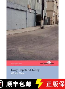 【3-4周达】Black Poem (The Hollyridge Press Chapbook Series) [9780977229819]