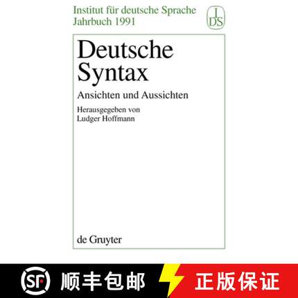 预订 Deutsche Syntax [9783110137064]