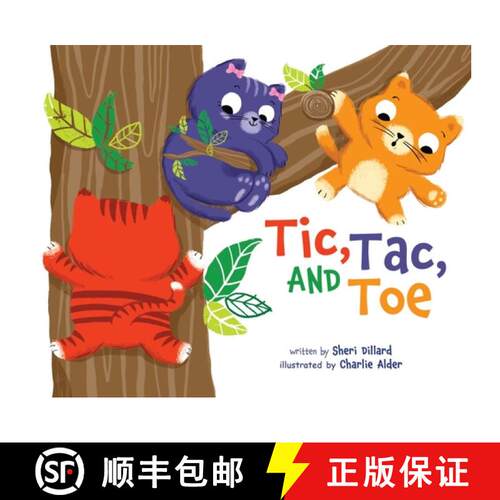 【3-4周达】精装 Tic, Tac, and Toe [9781478890577]