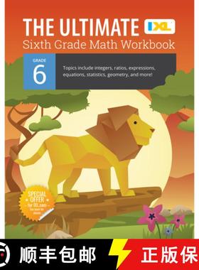 【3-4周达】The Ultimate Grade 6 Math Workbook: Geometry, Algebra Prep, Integers, Ratios, Expressions,... [9781947569614]