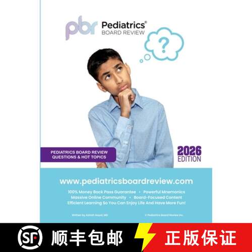【3-4周达】Pediatric Board Review Questions and Hot Topics [9781105685842]