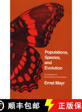 预订 Populations, Species, and Evolution: An Abridgment of Animal Species and Evolution [9780674690134]