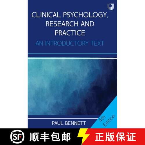 【3-4周达】Clinical Psychology, Research and Practice: An Introductory Textbook, 4e [9780335248995]