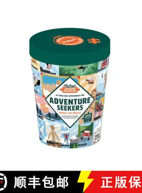 【3-4周达】50 Thrilling Experiences for Adventure Seekers 1000-piece Bucket List Jigsaw Puzzle [9781797242286]