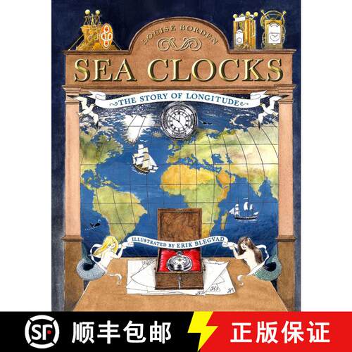 【3-4周达】精装 Sea Clocks: The Story of Longitude [9780689842160]