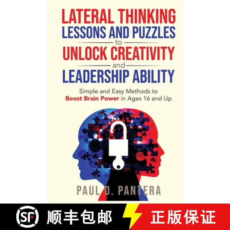【3-4周达】Lateral Thinking Lessons and Puzzles to Unlock Creativity and Leadership Ability: Simple a... [9781957442105]