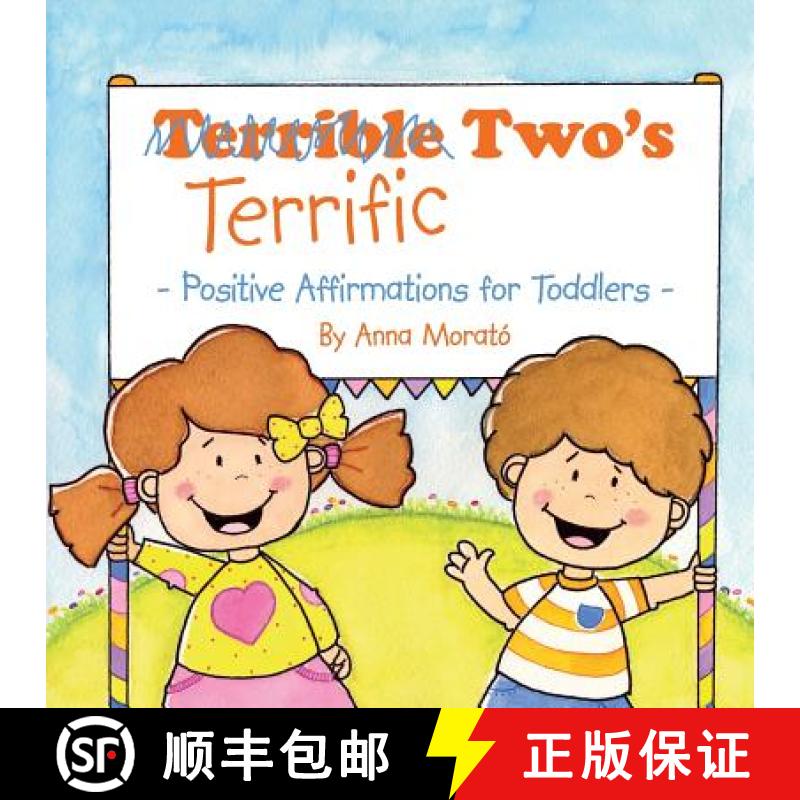 【3-4周达】Terrific Two's: Positive Affirmations for Toddlers [9781452521558]