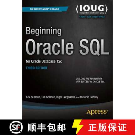 【3-4周达】Beginning Oracle SQL : For Oracle Database 12c (3rd ed.) [9781430265566]