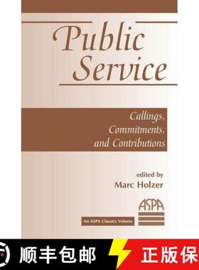 【3-4周达】Public Service : Callings, Commitments And Contributions [9780813368269]