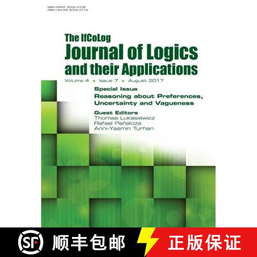【3-4周达】Ifcolog Journal of Logics and their Applications.   Volume 4, number 7.  Reasoning about P... [9781848902527]