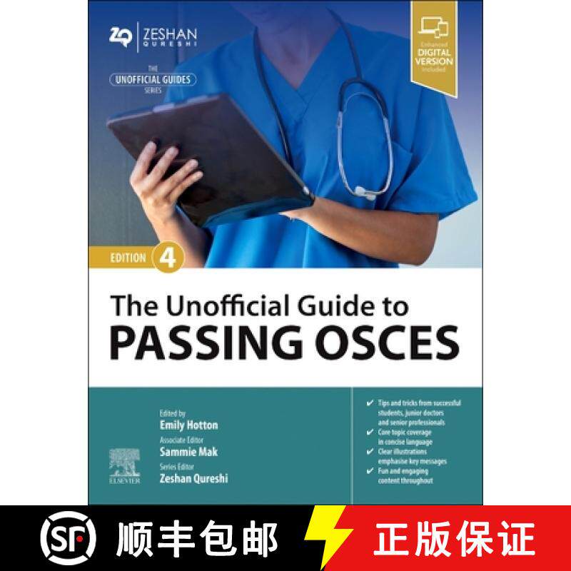 【3-4周达】The Unofficial Guide to Passing Osces [9780323936545]