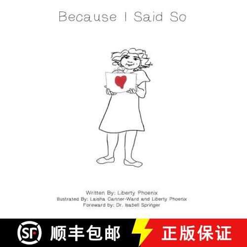 【3-4周达】Because I Said So [9780578152592]