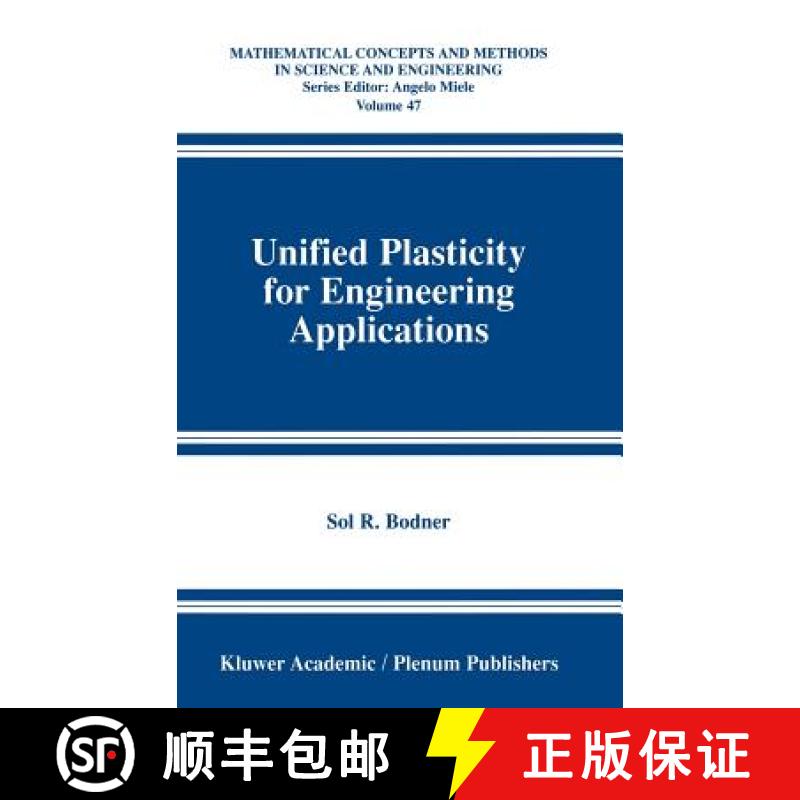 【3-4周达】Unified Plasticity for Engineering Applications [9780306467448]