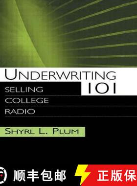【3-4周达】Underwriting 101 : Selling College Radio [9780805848113]