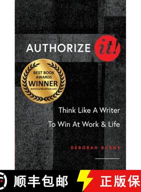 【3-4周达】Authorize It! [9781736858004]