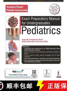 【3-4周达】Exam Preparatory Manual for Undergraduates: Pediatrics [9789354652974]