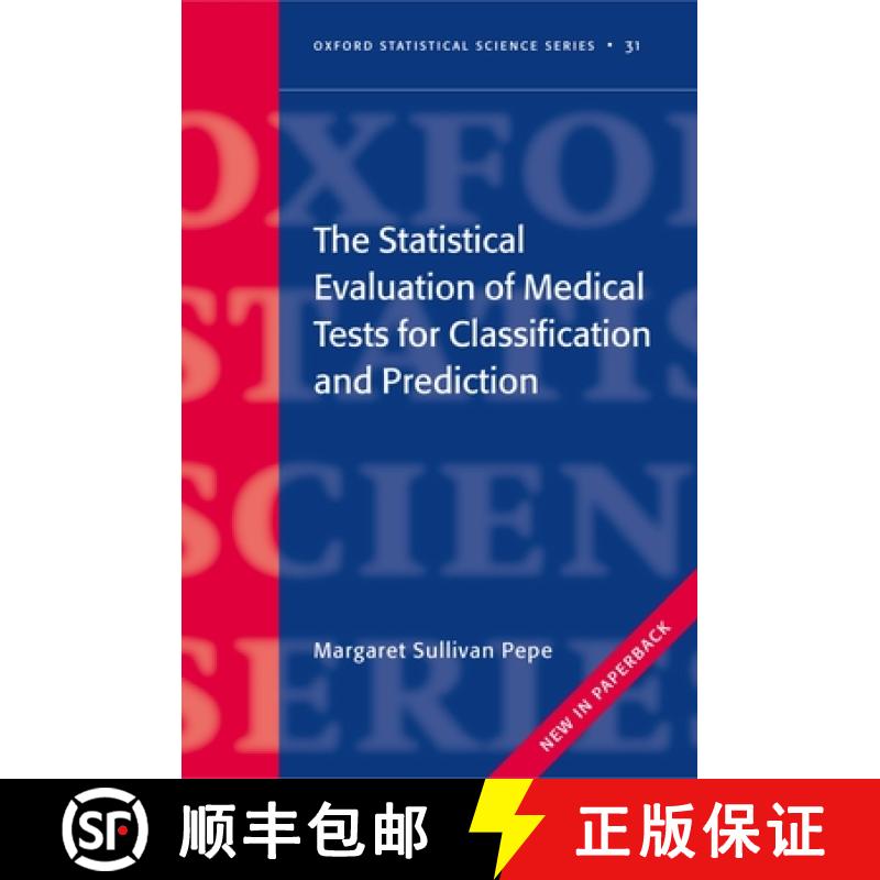 【2-3周达】The Statistical Evaluation of Medical Tests for Classification and Prediction [9780198565826]